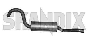 Front silencer 9135020 (1005162) - Volvo 700, 900 - front silencer Genuine axle catalytic clamp converter for multilink pipe vehicles with without
