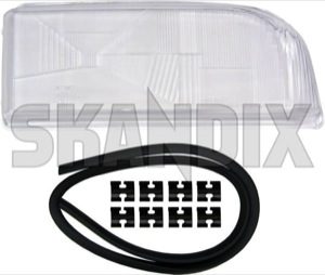 Lens, Headlight right 6817005 (1005294) - Volvo 850 - lens headlight right Own-label diffusing lens right
