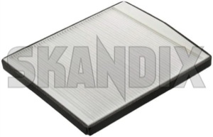 Cabin air filter Standard 30630752 (1005434) - Volvo S60 (-2009), S80 (-2006), V70 P26 (2001-2007), XC70 (2001-2007), XC90 (-2014) - airfilter cabin air filter standard cabin filter cabinfilter interior air filter skandix SKANDIX iaqs  iaqs  25 25mm air drive for hand left lefthand left hand lefthanddrive lhd mm quality standard system vehicles without