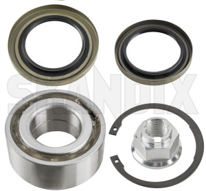 Wheel bearing Front axle fits left and right 30870319 (1005537) - Volvo S40, V40 (-2004) - wheel bearing front axle fits left and right Own-label and axle fits front left right