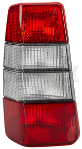 Combination taillight left red-white  (1005645) - Volvo 200 - backlight combination taillight left red white combination taillight left redwhite taillamp taillight Own-label bulb checked etype e type holder left redwhite red white seal with without