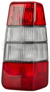 Combination taillight right red-white  (1005646) - Volvo 200 - backlight combination taillight right red white combination taillight right redwhite taillamp taillight Own-label bulb checked etype e type holder redwhite red white right seal with without