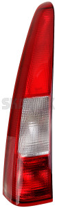 Combination taillight left upper Section red-white 9169472 (1005692) - Volvo 850, V70 (-2000), V70 XC (-2000) - backlight combination taillight left upper section red white combination taillight left upper section redwhite taillamp taillight Genuine bulb holder left redwhite red white seal section upper with without