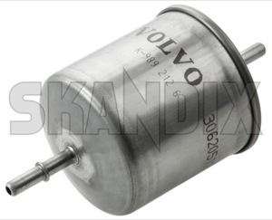 Fuel filter Petrol 30620512 (1005960) - Volvo C70 (-2005), S40, V40 (-2004), S60 (-2009), S70, V70 (-2000), S80 (-2006), V70 P26 (2001-2007), XC70 (2001-2007), XC90 (-2014) - fuel filter petrol fuelfilter petrolfilter Genuine 1 2 4 5 7 a b bulletfilters c cartouche cartridges cassette d e f filter filters g h j k l m n p petrol q r s shellfilters single singleuse singleusefilters spinon spin on u use x y z