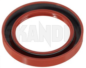 Radial oil seal Crankshaft, Belt pulley side 55557231 (1005972) - Saab 9-3 (-2003), 9-5 (-2010), 90, 900 (1994-), 900 (-1993), 9000, 99 - radial oil seal crankshaft belt pulley side Genuine belt crankshaft crankshaft  pulley side