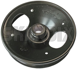 Belt pulley, Steering system 1275727 (1006056) - Volvo 850, S70, V70 (-2000), S80 (-2006) - belt pulley steering system Genuine 