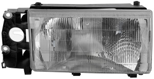 Headlight right Single headlight without Fog light 1369604 (1006311) - Volvo 700, 900 - headlight right single headlight without fog light Genuine fog headlight light right single usa without