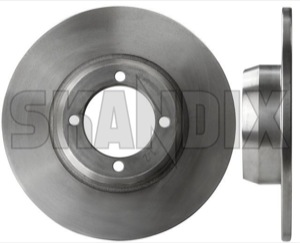 Brake disc Front axle non vented 3265880 (1007022) - Volvo 300 - brake disc front axle non vented brake rotor brakerotors rotors Own-label 2 additional and axle fits front info info  left non note pieces please right solid vented