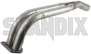 Downpipe double tube  (1007201) - Volvo P1800, P1800ES - 1800e downpipe double tube exhaust pipe header pipe p1800e Own-label double egr exhaust gas recirculation tube without