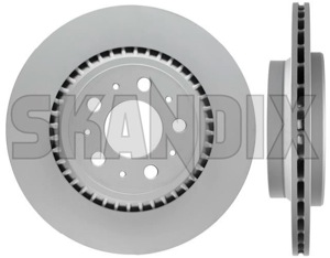 Brake disc Rear axle internally vented 31471824 (1007247) - Volvo XC90 (-2014) - brake disc rear axle internally vented brake rotor brakerotors rotors zimmermann Zimmermann 2 additional and axle fits info info  internally left note pieces please rear right vented
