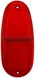 Lens, Combination taillight 658399 (1007319) - Volvo PV - backlightlens lens combination taillight scatter glass taillamplens taillightlens Own-label red