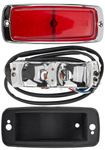 Combination taillight right red 669247 (1007326) - Volvo P445, P210 - backlight combination taillight right red taillamp taillight Own-label red right
