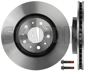 Brake disc Front axle internally vented 31262095 (1007397) - Volvo 850, C70 (-2005), S70, V70 (-2000), V70 XC (-2000) - brake disc front axle internally vented brake rotor brakerotors rotors Genuine   hole  hole 16 16inch 2 302 302mm 5 5  5hole 5 hole additional and axle fits front inch info info  internally left mm note pieces please right vented