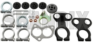 Mounting kit, Exhaust system 270709 (1007528) - Volvo P1800, P1800ES - 1800e mounting kit exhaust system p1800e Own-label 