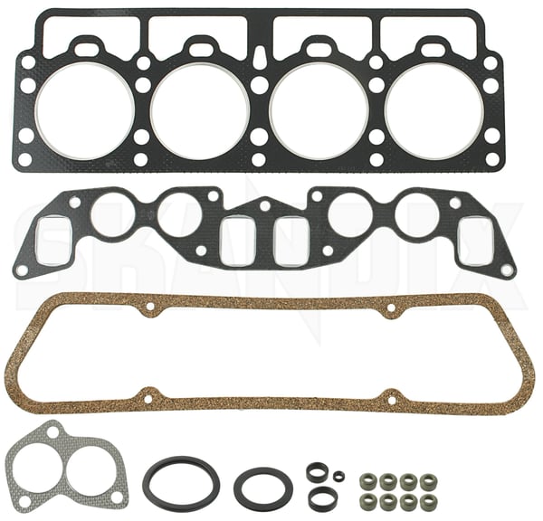 Gasket set, Cylinder head 275553 (1007538) - Volvo 140 - Keywords: cylinderhead gasket set cylinder head packning seal Own-label