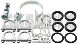 Mounting kit, Exhaust system 270710 (1007541) - Volvo 164 - mounting kit exhaust system Own-label 