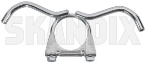 Bracket, Exhaust Rear silencer  (1007679) - Volvo C70 (-2005), S70, V70 (-2000), V70 XC (-2000) - bracket exhaust rear silencer hangers holders holding brackets mountings mounts silencermounts Own-label 54 54mm awd mm part rear repair silencer without