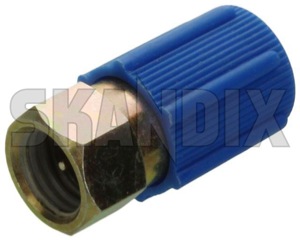 Adapter valve, R134 Coolant  (1007685) - Saab 900 (-1993), 9000 - adapter valve r134 coolant Own-label 0degree 0 degree