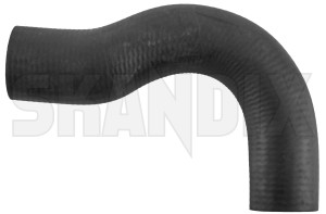 Radiator hose lower 273194 (1007687) - Volvo 140, P1800, P1800ES - 1800e p1800e radiator hose lower Own-label cooler for lower oil vehicles without