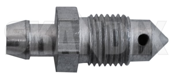 Bleeder screw, Brake Brake caliper (1008097) - Saab 95, 96, Sonett III - Keywords: bleeder screw brake brake caliper Own-label brake caliper