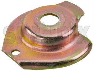 Mounting plate, Shock absorber 660088 (1008266) - Volvo 120, 130, 220, P1800 - 1800e mounting plate shock absorber p1800e Own-label axle front lower old shape style type