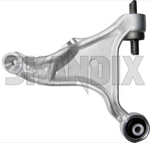 Control arm left 36051002 (1008409) - Volvo S60 (-2009), V70 P26 (2001-2007) - ball joint control arm left cross brace handlebars strive strut wishbone Own-label addon add on axle ball bushings front joint left material with without