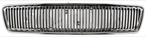 Radiator grill without Rod without Emblem 30621339 (1008776) - Volvo S40, V40 (-2004) - grille radiator grill without rod without emblem Own-label emblem rod without