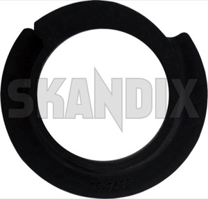 Spacer, Spring mounting Rear axle upper Rubber 3417416 (1009370) - Volvo 400 - spacer spring mounting rear axle upper rubber spring isolator spring spacer leaf springseat Own-label axle rear rubber upper