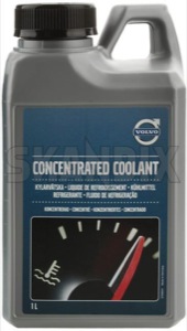 Antifreeze 1 l Concentrate 31439720 (1009697) - Volvo universal - antifreeze 1 l concentrate engine coolants radiators Genuine g11  g11  1 1l blue canister concentrate green l