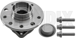 Wheel bearing Front axle fits left and right  (1010545) - Saab 9-5 (-2010) - wheel bearing front axle fits left and right ina / fag / litens / gmb / koyo INA FAG Litens GMB Koyo INA  FAG  Litens  GMB  Koyo and axle bearing bolts fits for front hub integrated left nut nut  right stub wheel with without