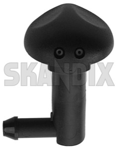 Nozzle, Windscreen washer right left centre for Windscreen 5584917 (1010586) - Saab 9-5 (-2010) - nozzle windscreen washer right left centre for windscreen squirter jet nozzle window washer nozzle wiper washer nozzle Genuine centre cleaning for left right window windscreen