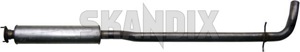 Front silencer 8684280 (1010724) - Volvo V70 P26 (2001-2007) - front silencer Own-label awd clamp pipe without