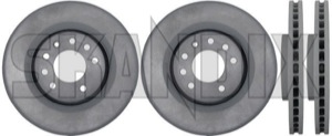 Brake disc Front axle Kit for both sides 93171500 (1010743) - Saab 9-3 (2003-) - brake disc front axle kit for both sides brake rotor brakerotors rotors Genuine 16 16inch 302 302mm axle both drivers for front inch kit left mm passengers right side sides