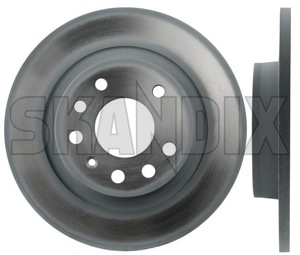 Brake disc Rear axle non vented 12762290 (1010745) - Saab 9-3 (2003-) - brake disc rear axle non vented brake rotor brakerotors rotors Genuine 15 15inch 2 278 278mm additional and awd axle ba fits inch info info  left mm non note pieces please rear right solid vented without