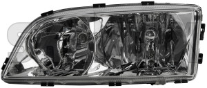 Headlight left H7 9467888 (1011477) - Volvo C70 (-2005), S70, V70, V70XC (-2000) - headlight left h7 Genuine aiming bulb clear for glass h7 headlight included left motor righthand right hand traffic with