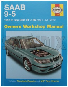 Repair shop manual Saab 9-5 English  (1011669) - Saab 9-5 (-2010) - manual manuals repair book repair books repair shop manual saab 9 5 english repair shop manual saab 95 english haynes Haynes 9 5 95 9 5 9781785212895 english saab