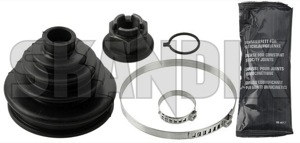 Drive-axle boot outer fits left and right  (1011991) - Volvo S40, V40 (-2004) - axle boots cv boot drive axle boot outer fits left and right driveaxle boot outer fits left and right driveshaft Own-label and axle fits front left outer right