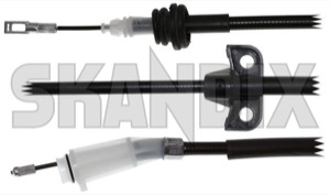 Cable, Park brake fits left and right 30793820 (1012075) - Volvo V70 P26, XC70 (2001-2007) - brake cables cable park brake fits left and right handbrake cable parking brake Own-label allwheel all wheel and awd drive fits left right xwd