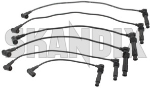 Ignition cable kit 90505765 (1012096) - Saab 900 (1994-), 9000 - ignition cable kit skandix SKANDIX 