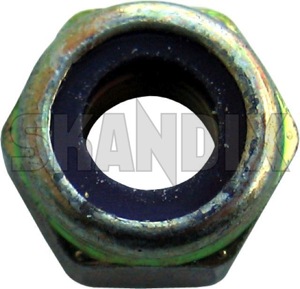 Lock nut with plastic-insert with UNF inch Thread 1/4