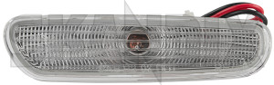 Side marker lamp front right rear left white  (1012291) - Volvo S40, V40 (-2004) - position light side marker lamp front right rear left white Own-label bulb front included left plug rear right white with without