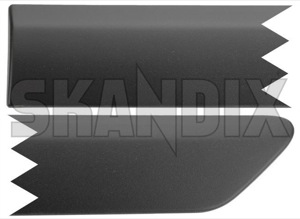 Trim moulding, Door front right not paintable 30621395 (1012335) - Volvo S40, V40 (-2004) - molding moulding trim moulding door front right not paintable Genuine front not paintable right