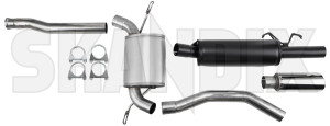 Sports silencer set from Catalytic converter  (1013105) - Volvo 850, C70 (-2005), S70, V70 (-2000) - sports silencer set from catalytic converter simons Simons abe  abe  100 100mm 2,5 25 2 5 2,5 25inch 2 5inch 63,5 635 63 5 63,5 635mm 63 5mm addon add on awd catalytic certification converter for from general heater inch independent material mm round single single  vehicles with without