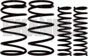 Lowering kit 30 mm  (1013143) - Volvo V40 (-2004) - lowering kit 30 mm lowering springs kit lowrider sport suspension springs suspension springs lesjoefors Lesjöfors 30 30mm certificate mm roadworthy without