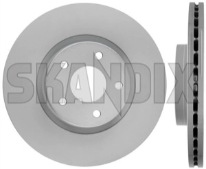 Brake disc Front axle internally vented 31471819 (1013169) - Volvo C30, C70 (2006-), S40, V50 (2004-) - brake disc front axle internally vented brake rotor brakerotors rotors zimmermann Zimmermann 16 16inch 2 300 300mm additional axle front inch info info  internally mm note pieces please vented