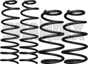 Lowering kit 35 mm  (1013191) - Saab 9-5 (-2010) - lowering kit 35 mm lowering springs kit lowrider sport suspension springs suspension springs lesjoefors Lesjöfors 35 35mm aero certificate except for mm model roadworthy with