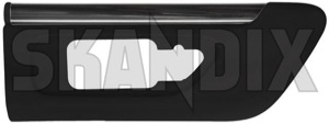 Trim moulding, Fender front right 9154752 (1013612) - Volvo S80 (-2006) - molding moulding trim moulding fender front right wing Genuine black front not paintable right