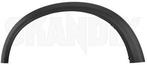 Fender attachment front left grey TYP A 30655181 (1013639) - Volvo XC90 (-2014) - broadening butt edge fender attachment front left grey typ a fender flares mudguard molding mudguards trims wheel arch edges wheel arch trims wheel rails wheel trims wheelarch Genuine a front grey left not paintable part standard typ