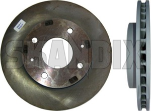 Brake disc Front axle internally vented 30872926 (1013711) - Volvo S40, V40 (-2004) - brake disc front axle internally vented brake rotor brakerotors rotors Genuine 2 256 256mm additional and axle fits front info info  internally left mm note pieces please right vented