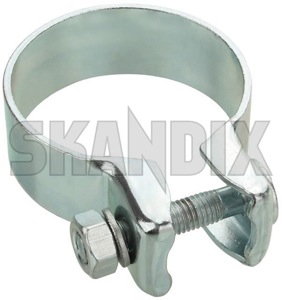 Pipe clamp, exhaust system 51,5 mm Steel  (1013854) - universal  - pipe clamp exhaust system 51 5 mm steel pipe clamp exhaust system 515 mm steel Own-label 51,5 515 51 5 51,5 515mm 51 5mm clamp mm steel strap